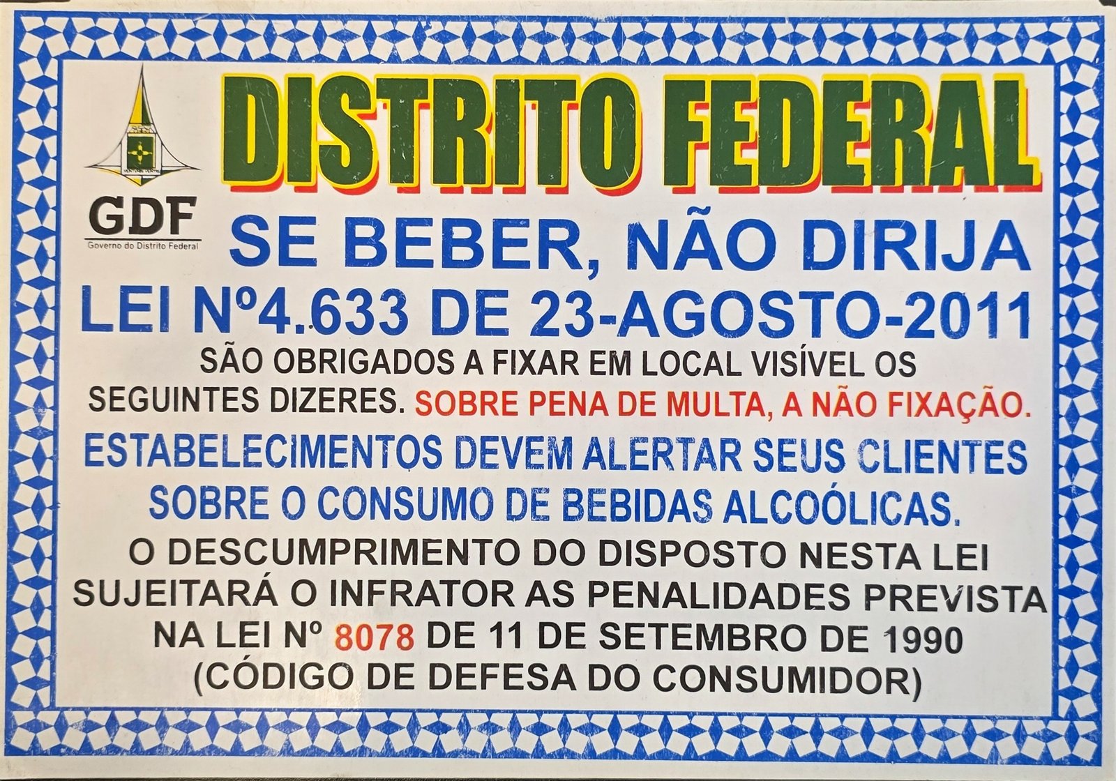 Se Beber Não Dirija